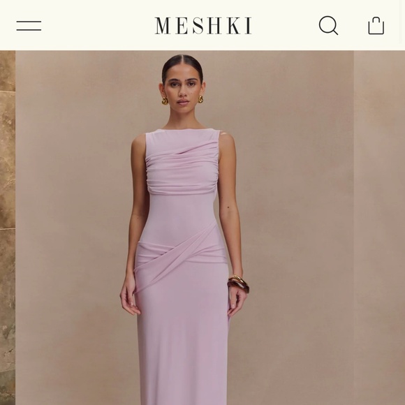 Meshki Dresses & Skirts - NWT Meshki Henley Dress